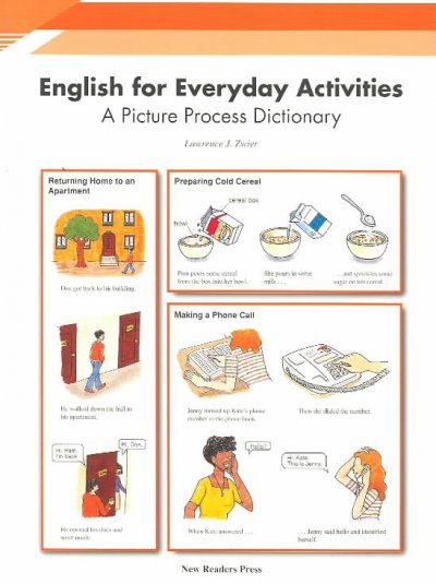 English for everyday activities : a picture process dictionary / Lawrence J. Zwier ; [illustrations, Nozumi Kudo].