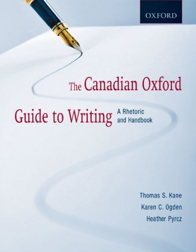The Canadian Oxford guide to writing : a rhetoric and handbook.