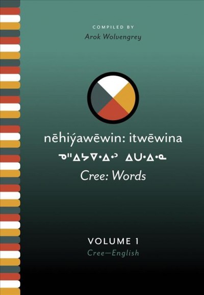 Nēhiưyawēwin : itwēwina = Cree : words / compiled by Arok Wolvengrey ; edited by members of the Cree Editing Team, Freda Ahenakew ... ]et al.] ; asici = with Mary Bighead ... [et al.].
