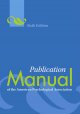 Go to record Publication manual of the American Psychological Association