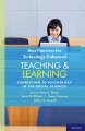 Best practices for technology-enhanced teaching and learning connecting to psychology and the social sciences  Cover Image