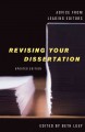 Revising your dissertation : advice from leading editors  Cover Image
