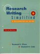 Research writing simplified : a documentation guide  Cover Image