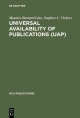 Universal availability of publications (UAP) : a programme to improve the national and international provision and supply of publications  Cover Image