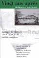 Habitants et marchands, vingt ans apr&#xFFFD;es : lectures de l'histoire des XVIIe et XVIIIe si&#xFFFD;ecles canadiens  Cover Image